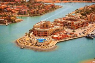 El Gouna Private Stadtrundfahrt mit Bootstour