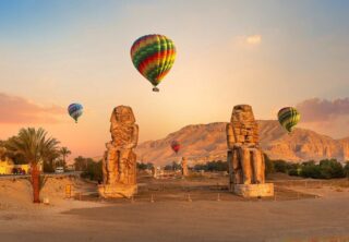 ausflug nach Luxor 2-Tages-Tour ab Hurghada mit Heißluftballon